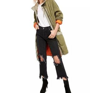 Free People Maggie Mr Straight Leg Jeans